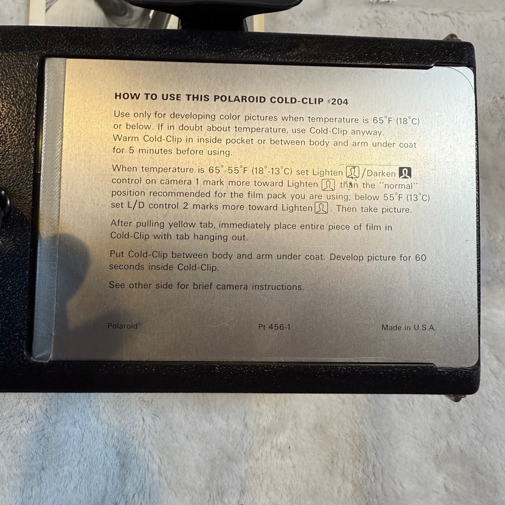 Polaroid Square Shooter 2 Land Camera Vintage Instant Film with Box and Manual - Picture 3 of 6